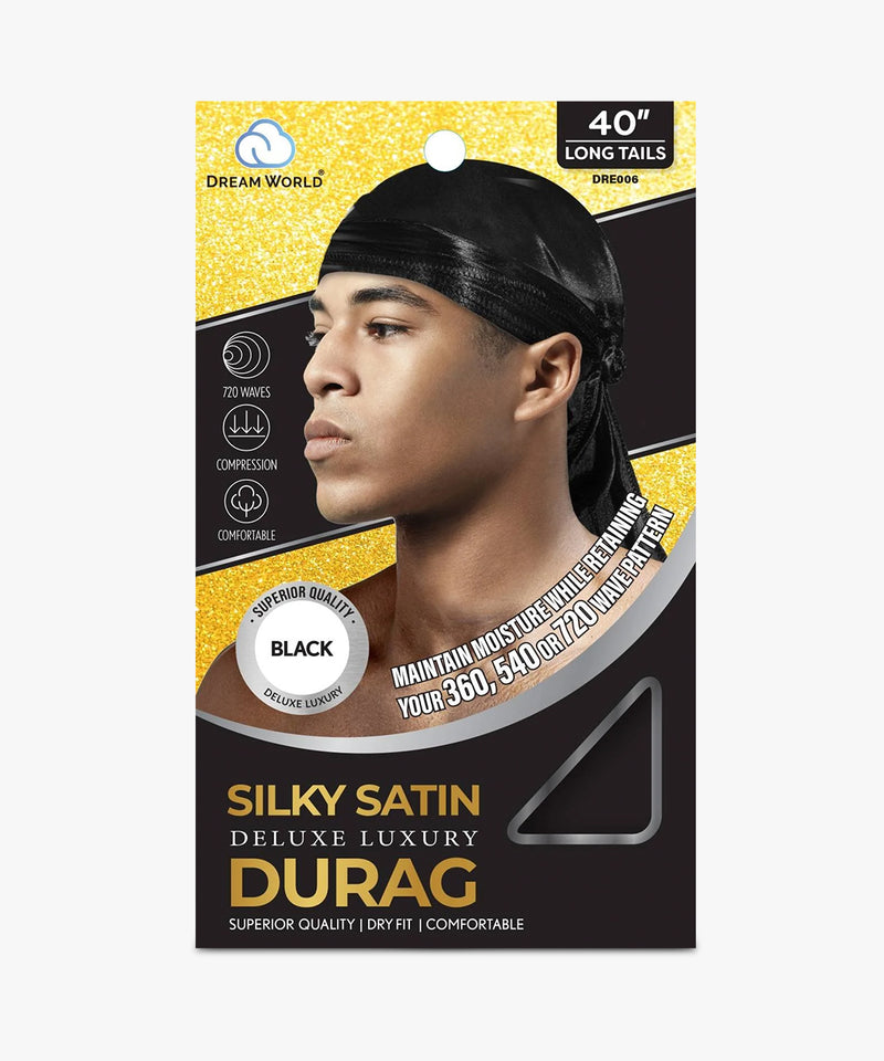 Dream World Silky Satin Deluxe Luxury Durag #DRE006