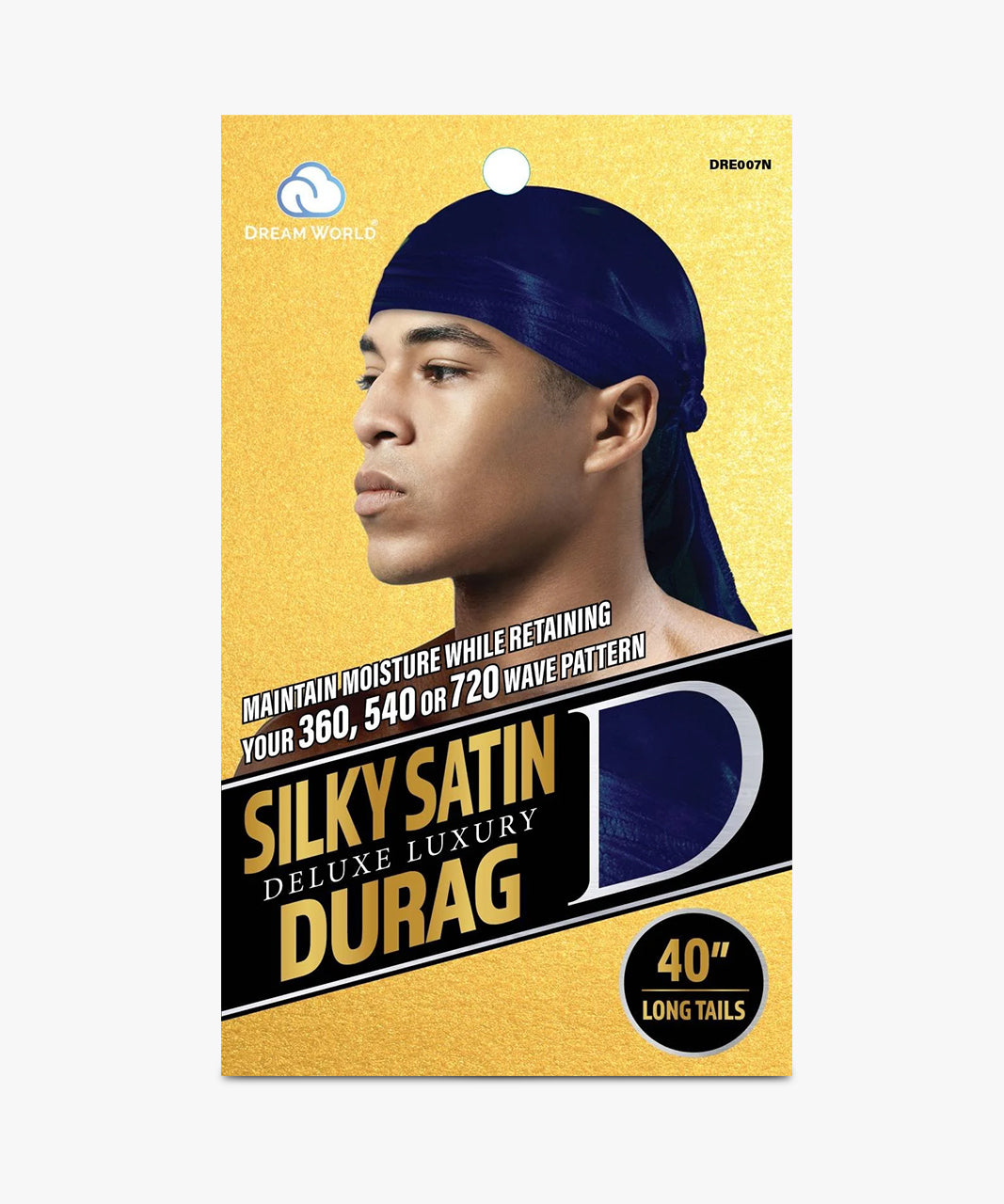 Dream World Silky Satin Deluxe Luxury Durag #DRE007N