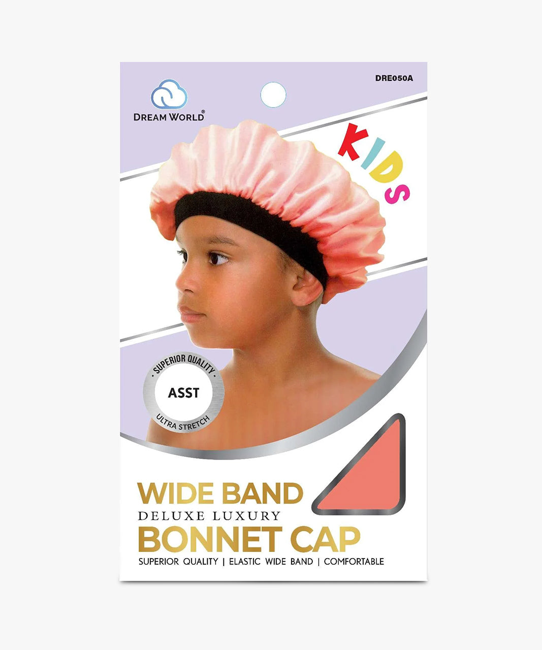 Dream World Kids Wide Band Bonnet Cap #DRE050A