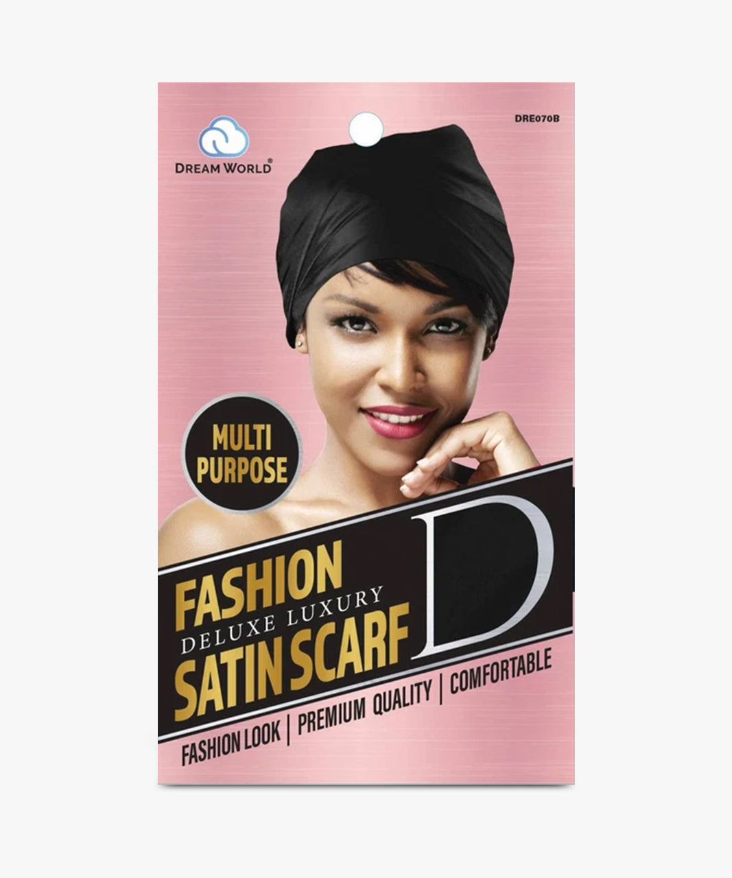 Dream World Fashion Satin Scarf (Multi Purpose) #DRE070B