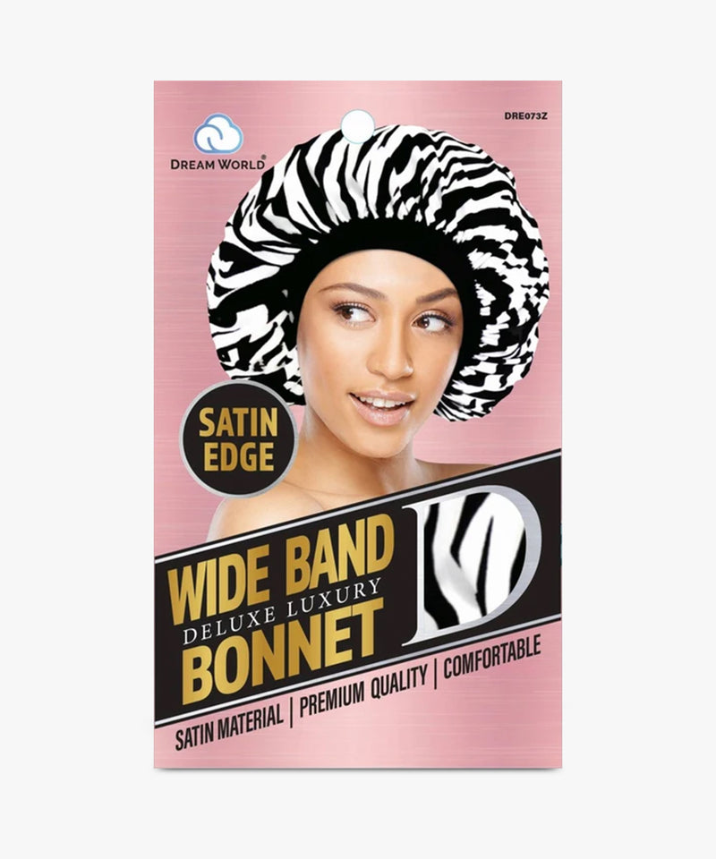 Dream World Wide Band Bonnet (Satin Edge) #DRE073Z