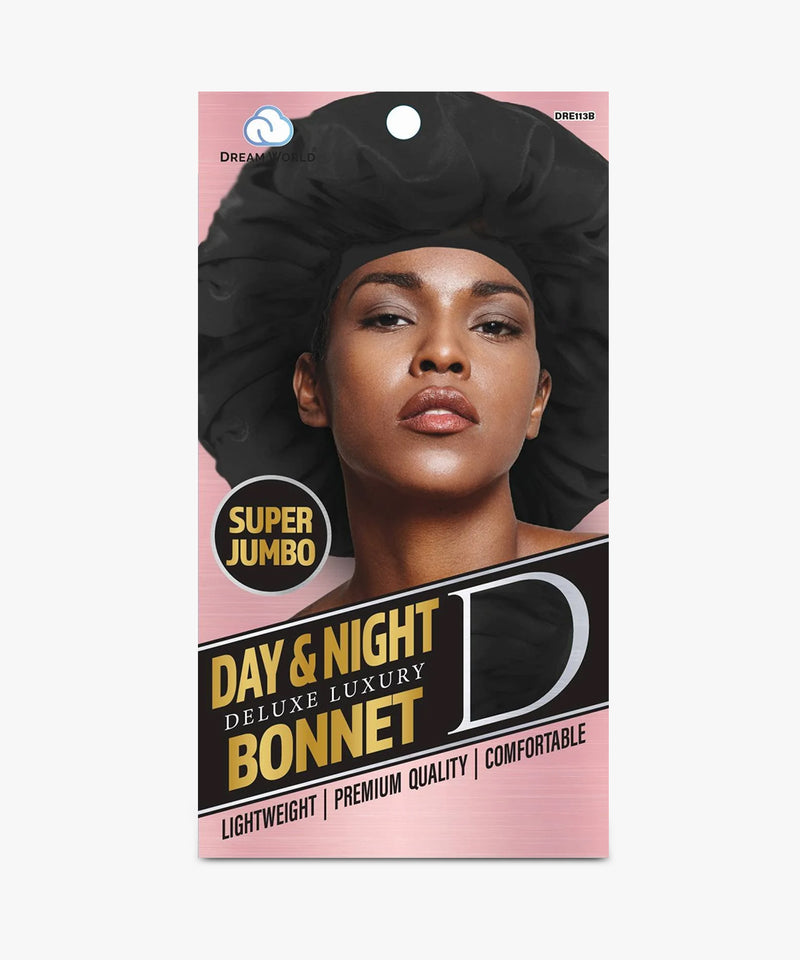 Dream World Day & Night Bonnet Black (Super Jumbo) #DRE113B