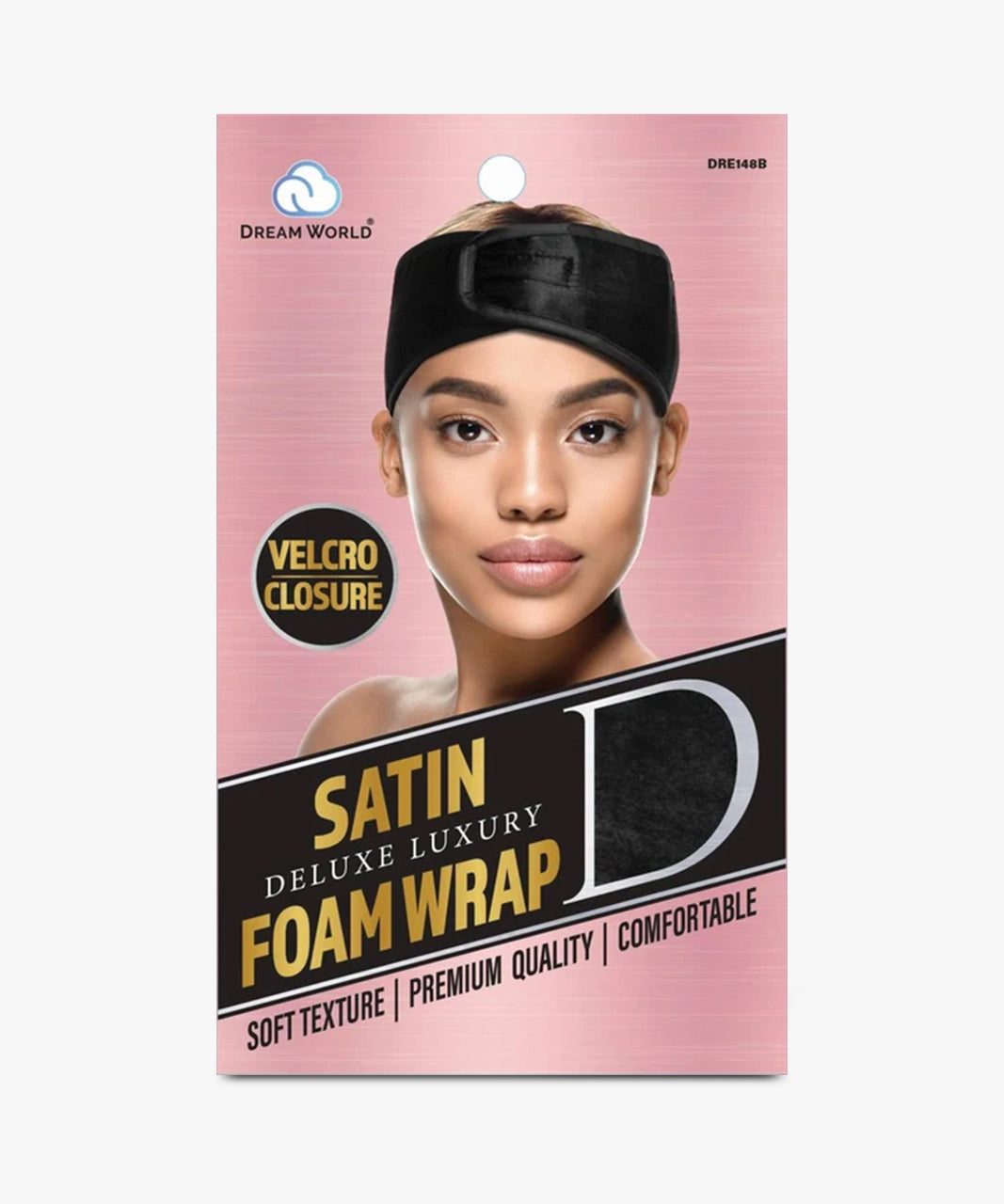 Dream World Satin Foam Wrap (Velcro Closure) #DRE148B