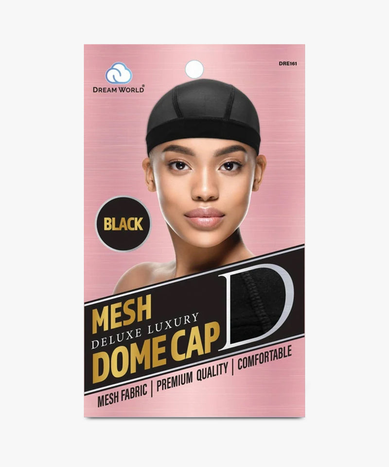 Dream World Mesh Dome Cap (Black) #DRE161
