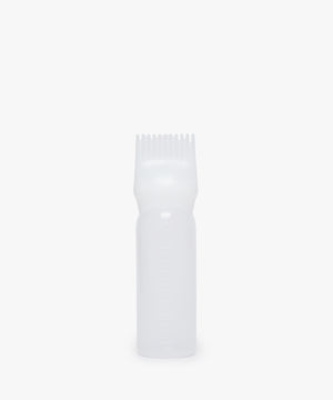 Kam Applicatorfles voor Haarverzorging # Transparant
