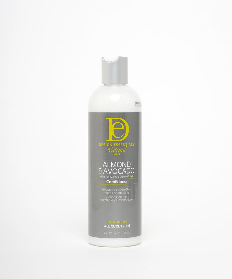 Design Essentials Almond & Avocado Moisturizing & Detangling Conditioner 334 gr.