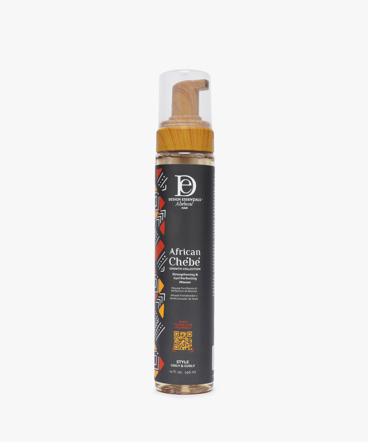 Design Essentials African Chebe Growth Collection Strenghtening & Curl Perfecting Mousse 296 ml