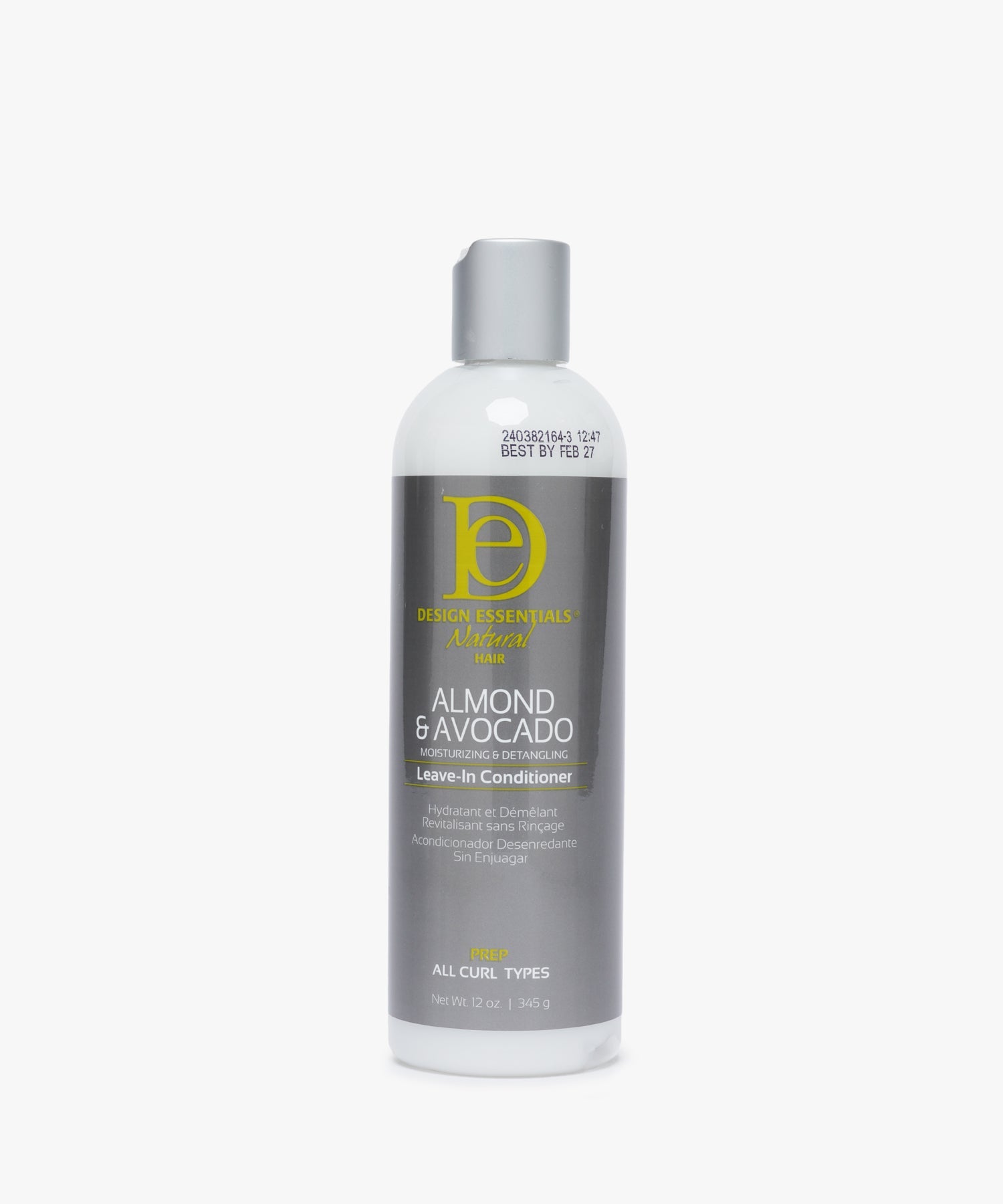 Design Essentials Almond & Avocado Moisturizing & Detangling Leave-In Conditioner 350 gr.