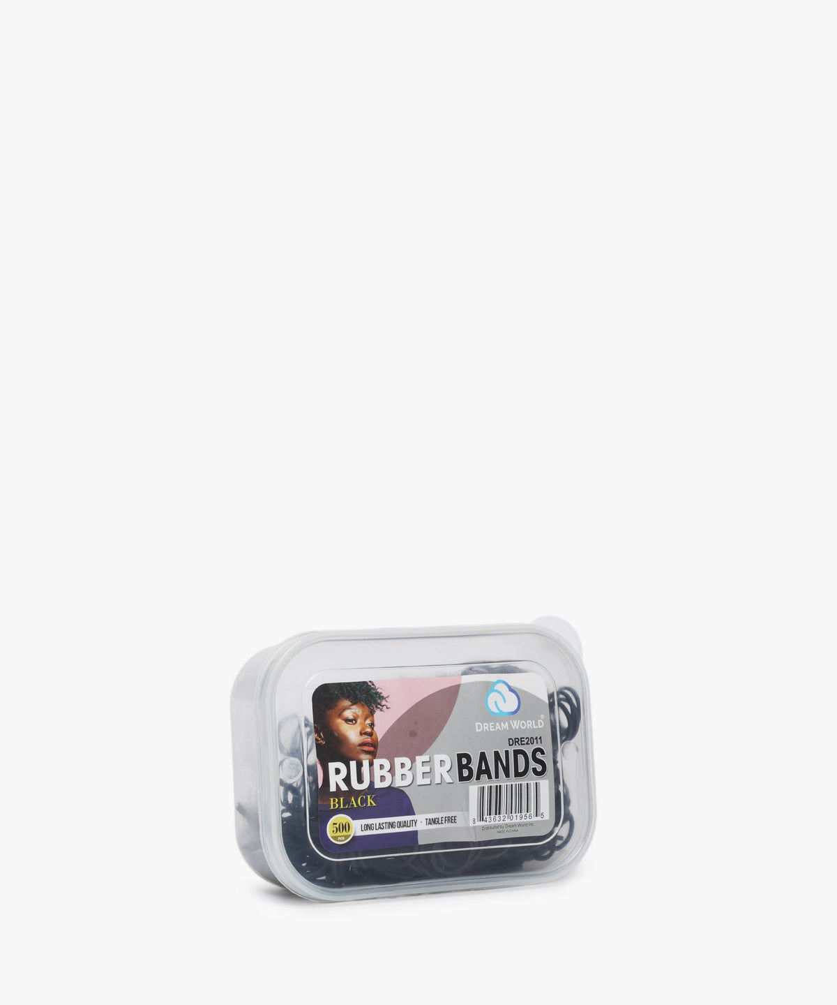 Dream World Rubber Bands Black (500 PCS) #DRE2011