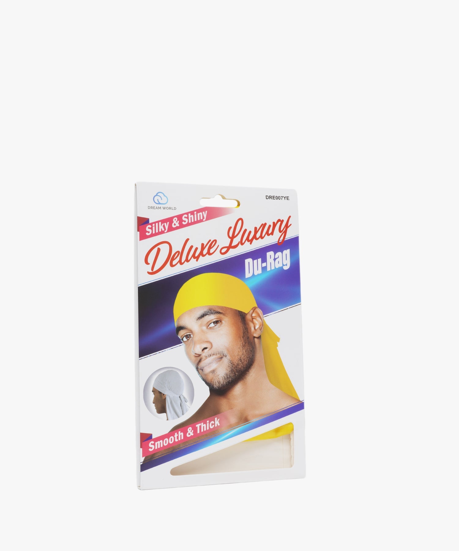 Dream World Silky & Shiny Deluxury Du-Rag (DRE007YE)