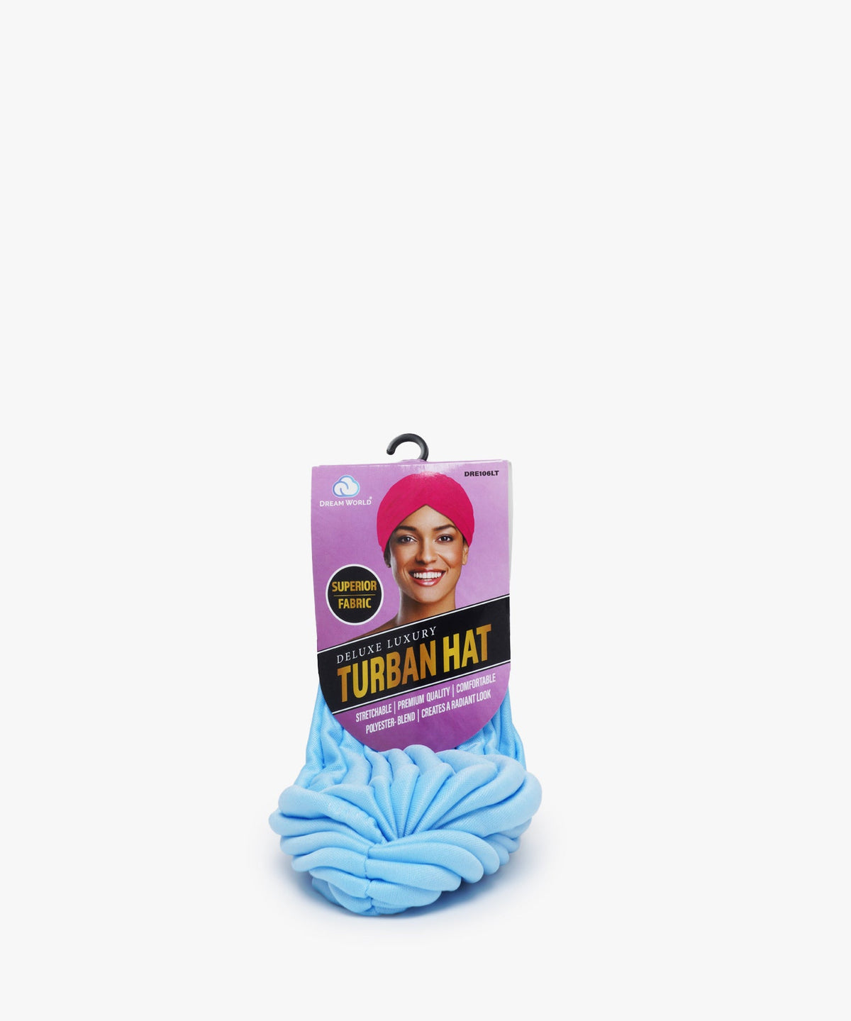 Dream World Turban Hat Blue (Superior Fabric) #DRE106LT