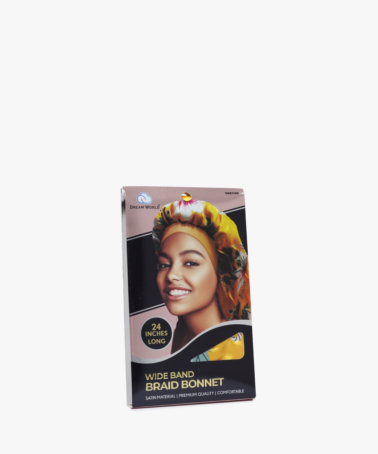 Dream World Wide Band Braid Bonnet (24 Inches Long) #DRE174D