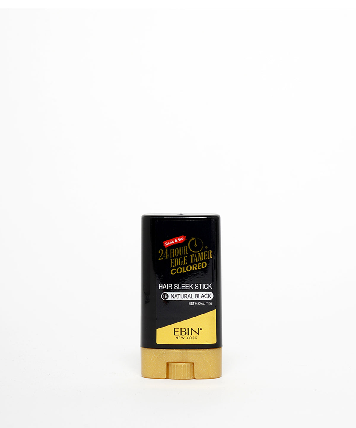 Ebin 24 Hour Edge Tamer Colored Hair Sleek Stick #Natural Black 15 gr.