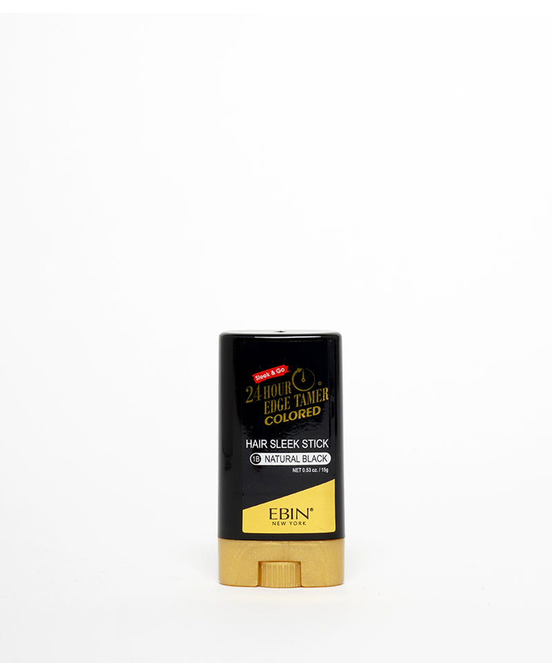 Ebin 24 Hour Edge Tamer Colored Hair Sleek Stick #Natural Black 15 gr.