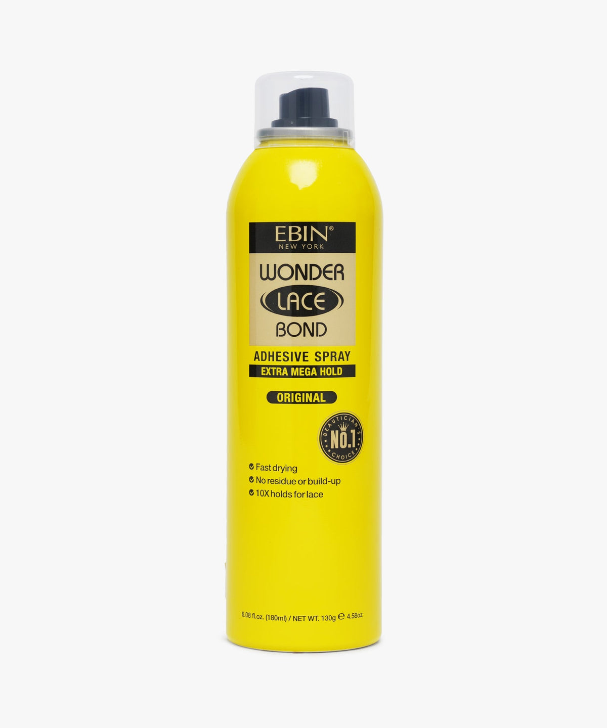Ebin Wonder Lace Bond Adhesive Spray #Extra Mega Hold (Original) 180 ml