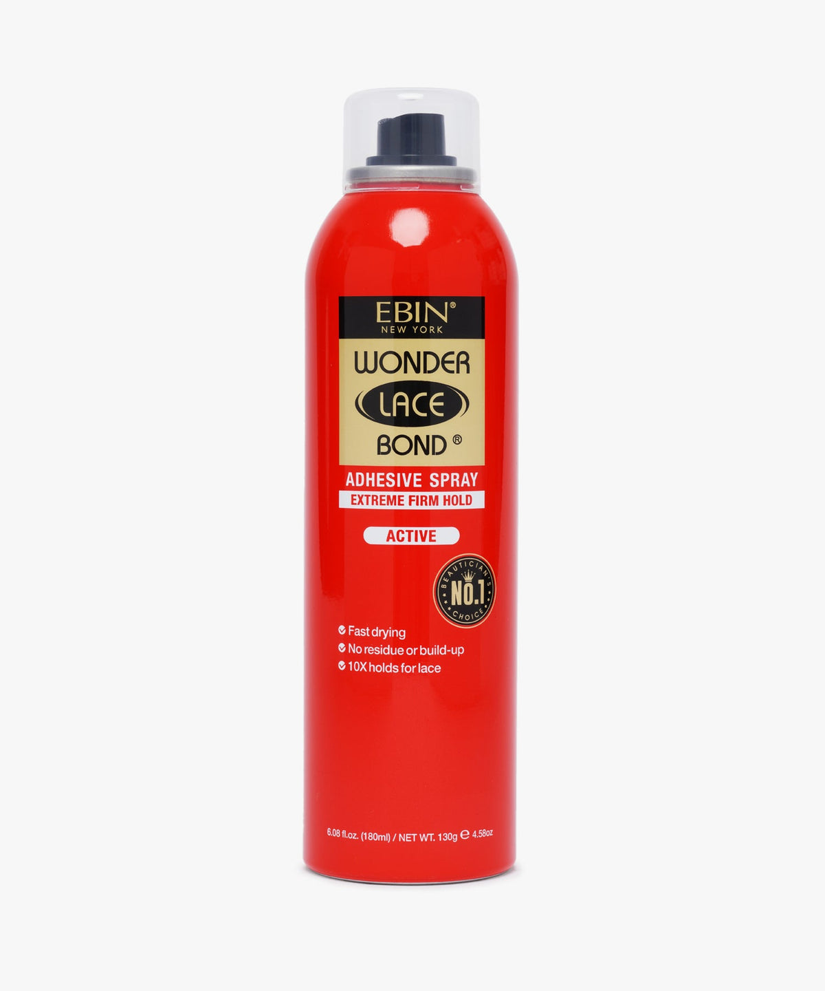 Ebin Wonder Lace Bond Adhesive Spray #Extreme Firm Hold (Active) 180 ml