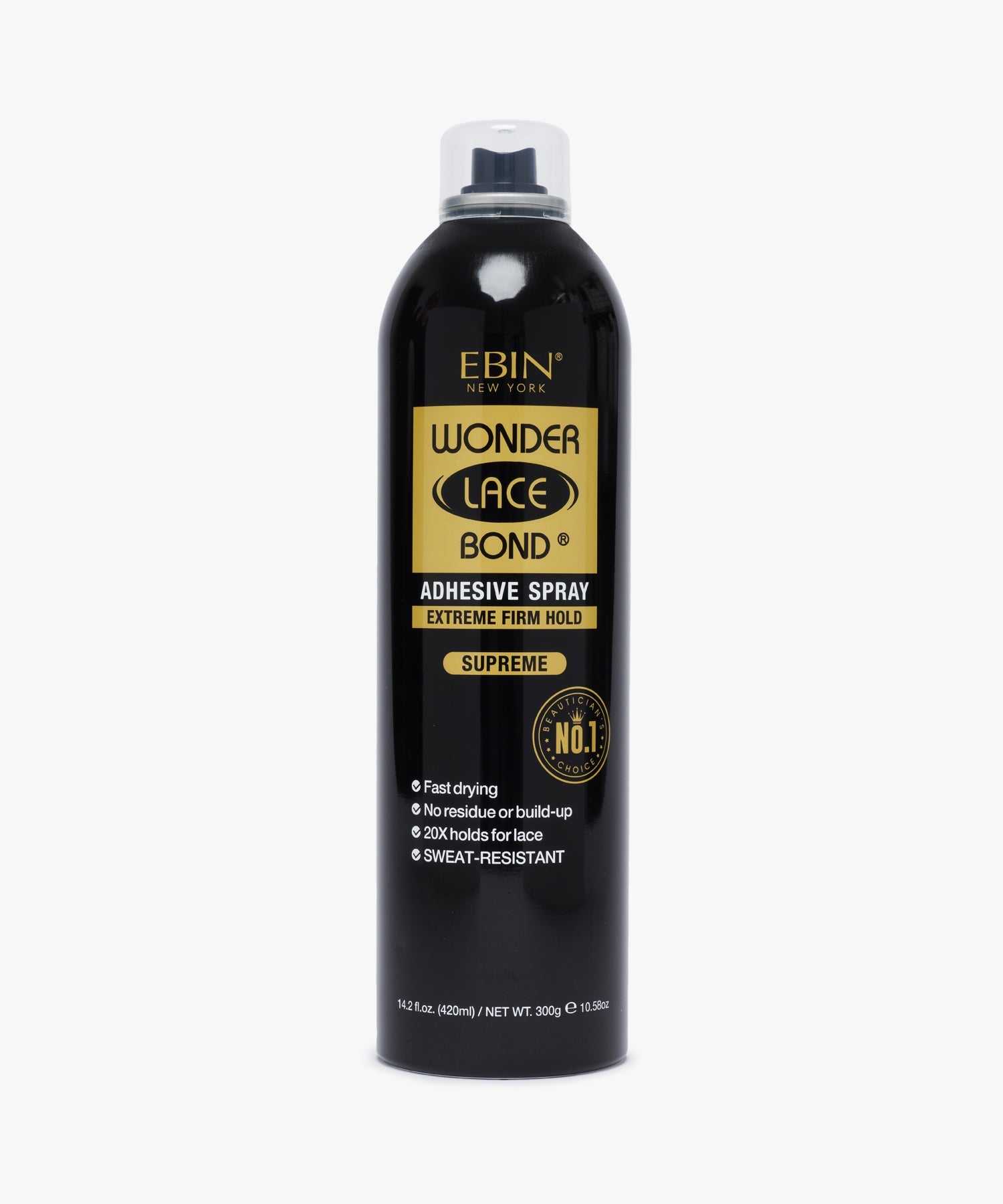 Ebin Wonder Lace Bond Adhesive Spray (Extreme Firm Hold) #Supreme 420 ml