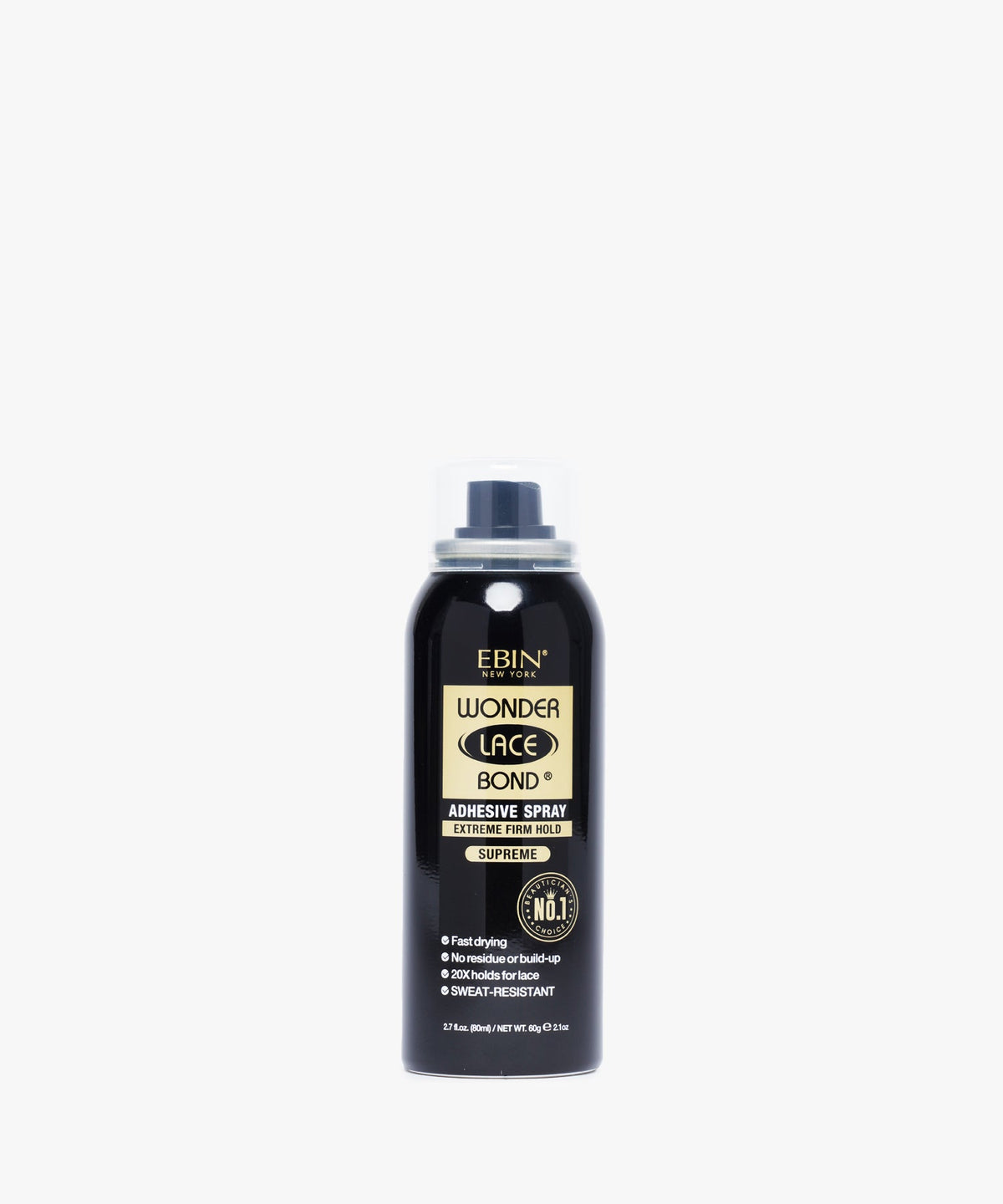 Ebin Wonder Lace Bond Adhesive Spray #Extreme Firm Hold (Supreme) 80 ml