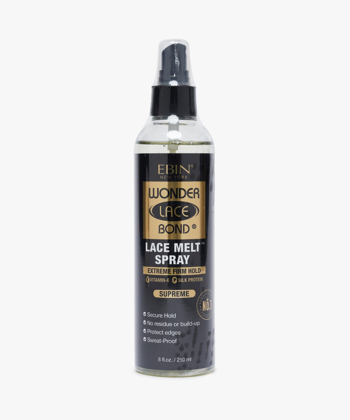 Ebin Wonder Lace Bond Lace Melt Spray #Extreme Firm Hold (Supreme) 250 ml