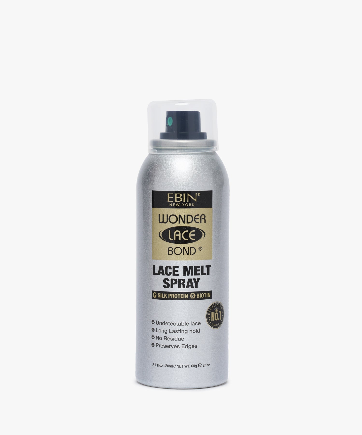 Ebin Wonder Lace Bond Lace Melt Spray (Silk Protein & Biotin) 80 ml