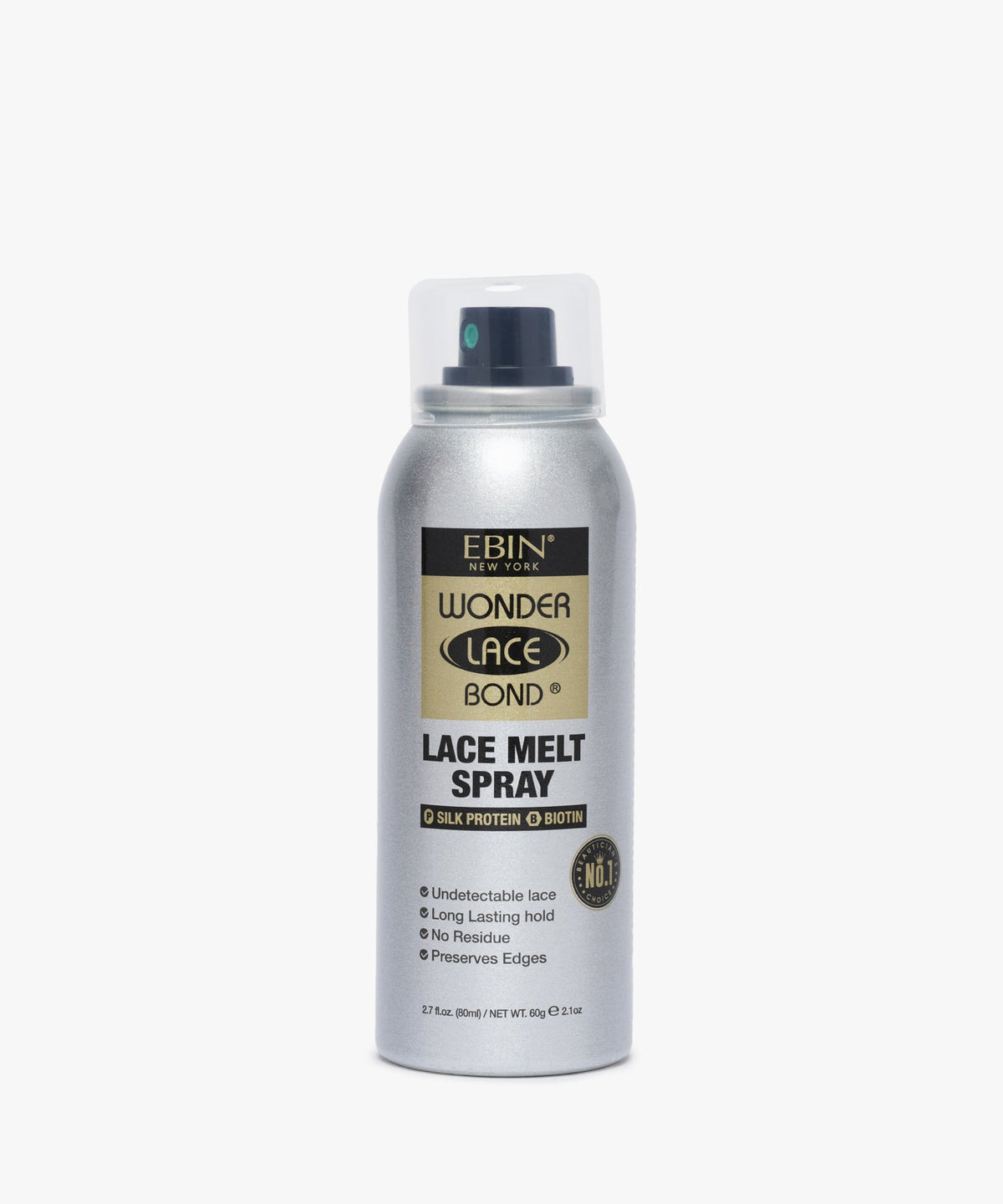 Ebin Wonder Lace Bond Lace Melt Spray (Silk Protein & Biotin) 80 ml