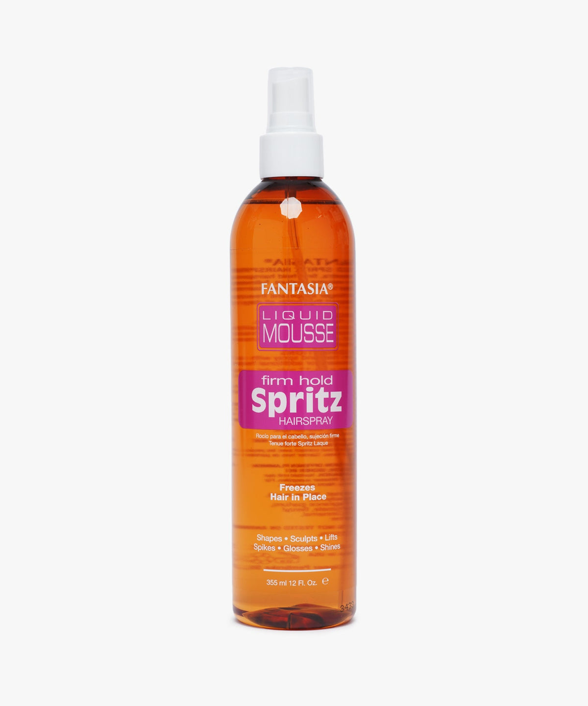 Fantasia IC Liquid Mousse Firm Hold Spritz Hairspray 355 ml