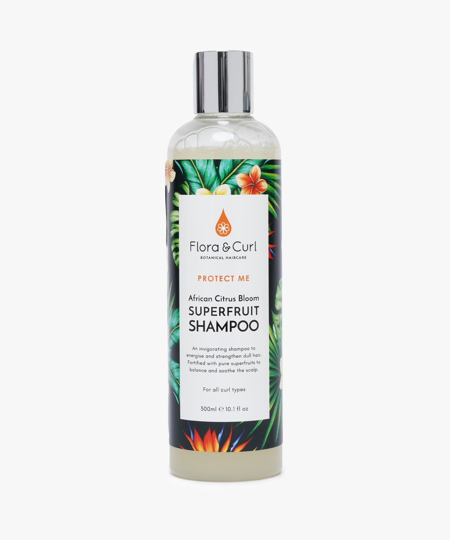 Flora & Curl African Citrus Bloom Superfruit Shampoo 300 ml