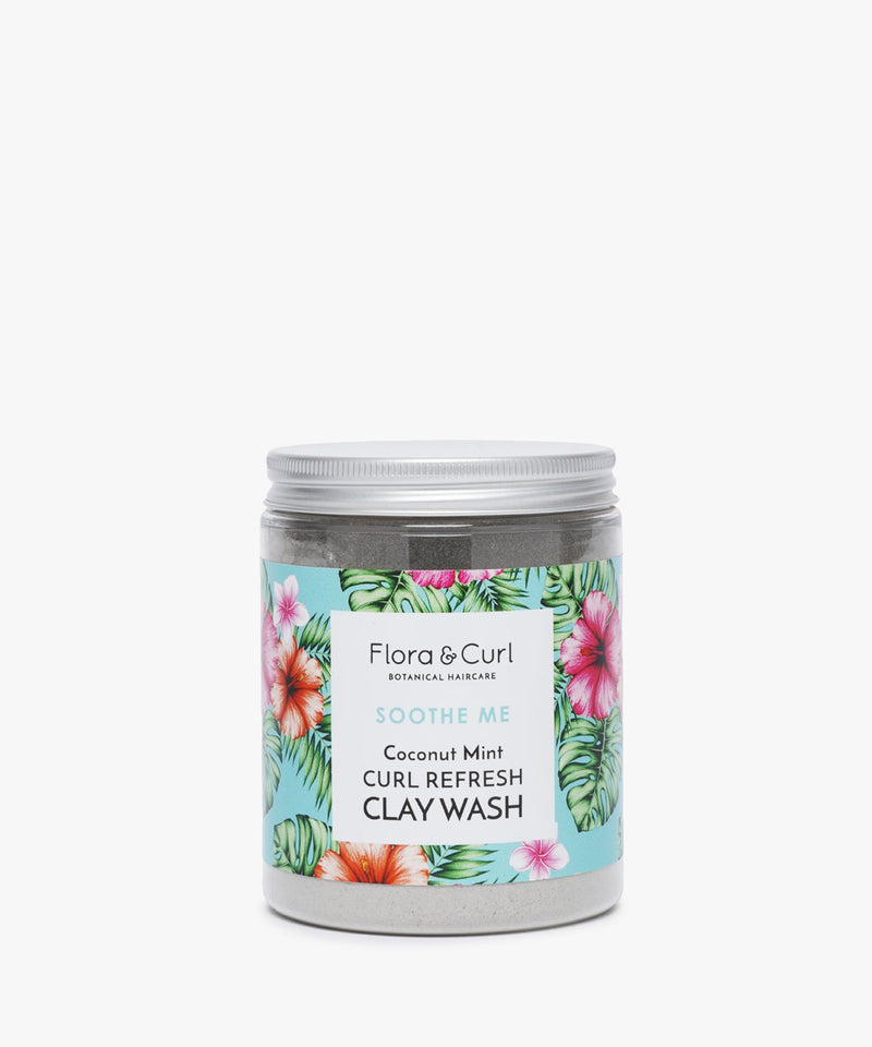 Flora & Curl Coconut Mint Curl Refresh Clay Wash 260 gr.