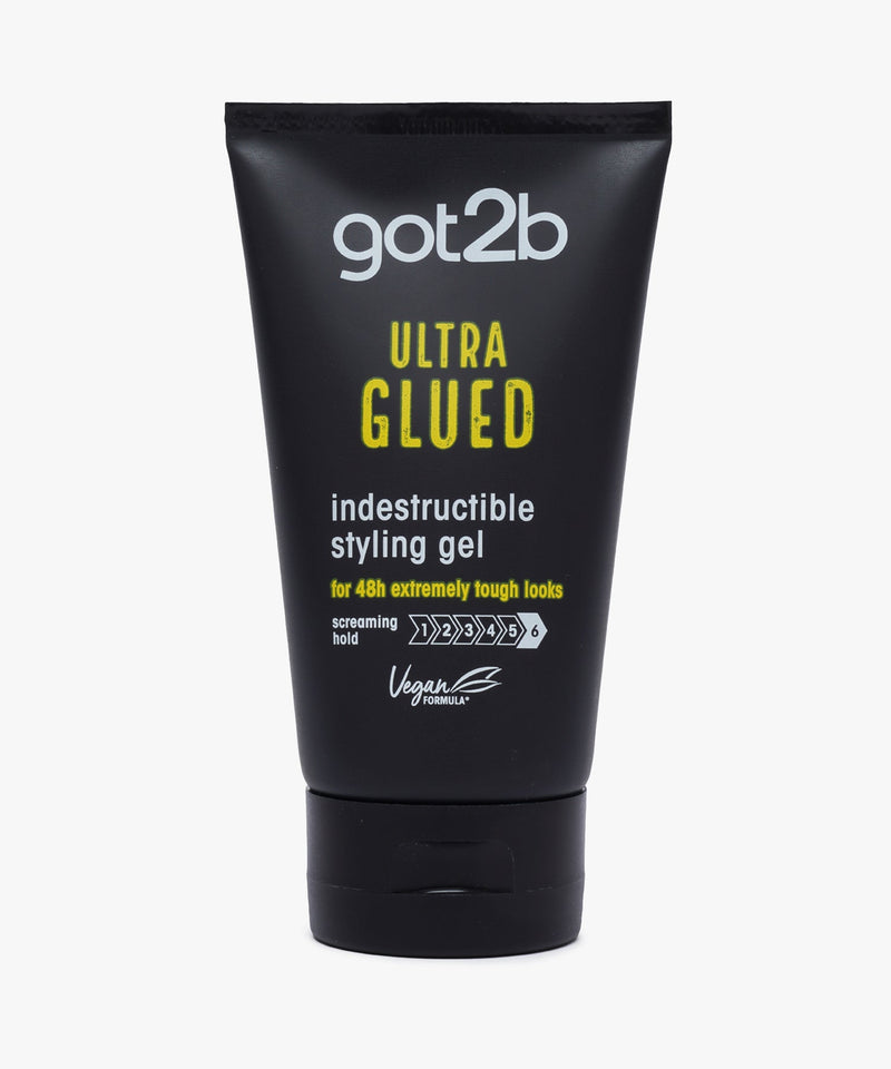 Got2b Ultra Glued Indestructible Styling Gel (Black) 150ml