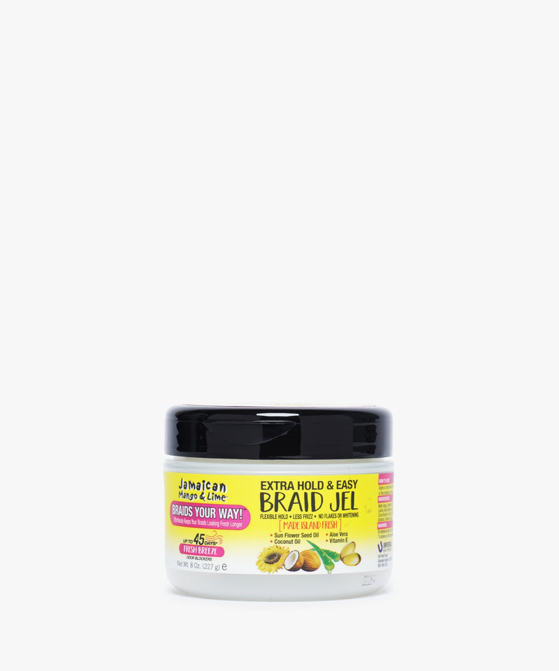 Jamaican Mango & Lime Braids Your Way Extra Hold & Easy Braid Jel 227 gr.