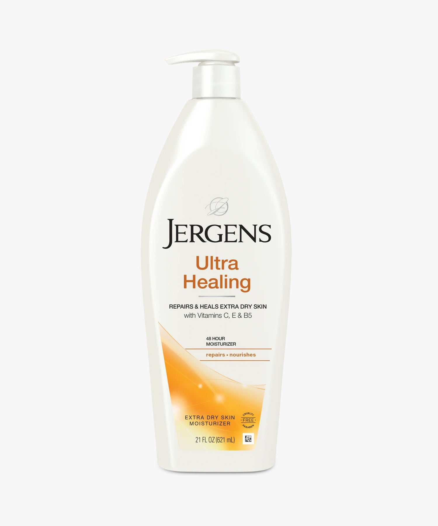 Jergens Ultra Healing Lotion 621 ml met vitamines C, E & B5, voor intens herstel van extra droge huid