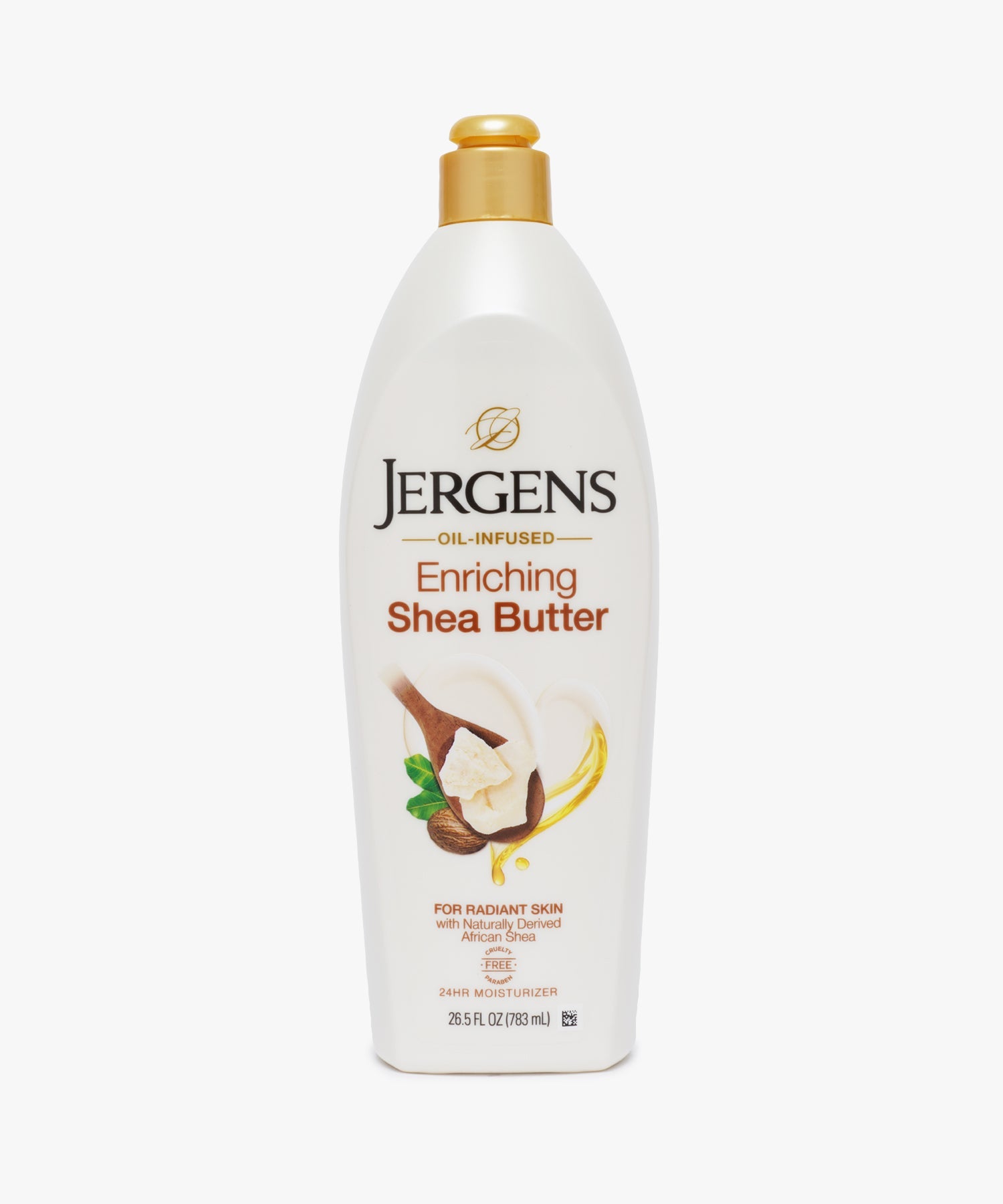 Jergens Oil-Infused Enriching Shea Butter (For Radiant Skin with Naturally Derived African Shea) 783 ml