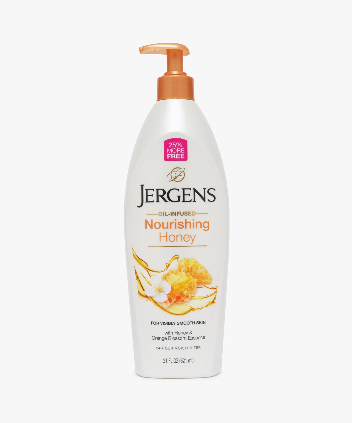 Jergens Oil-Infused Nourishing Honey Lotion 621 ml