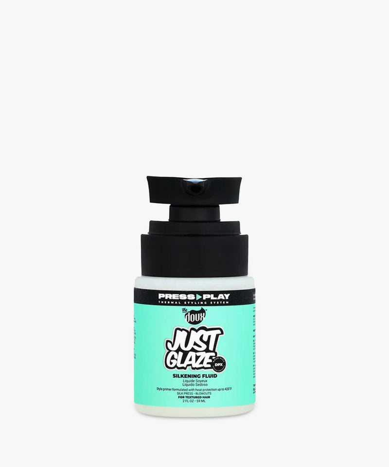 The Doux Just Glaze Silkening Fluid (59 ml) — gladmakend haarserum voor zijdezachte glans