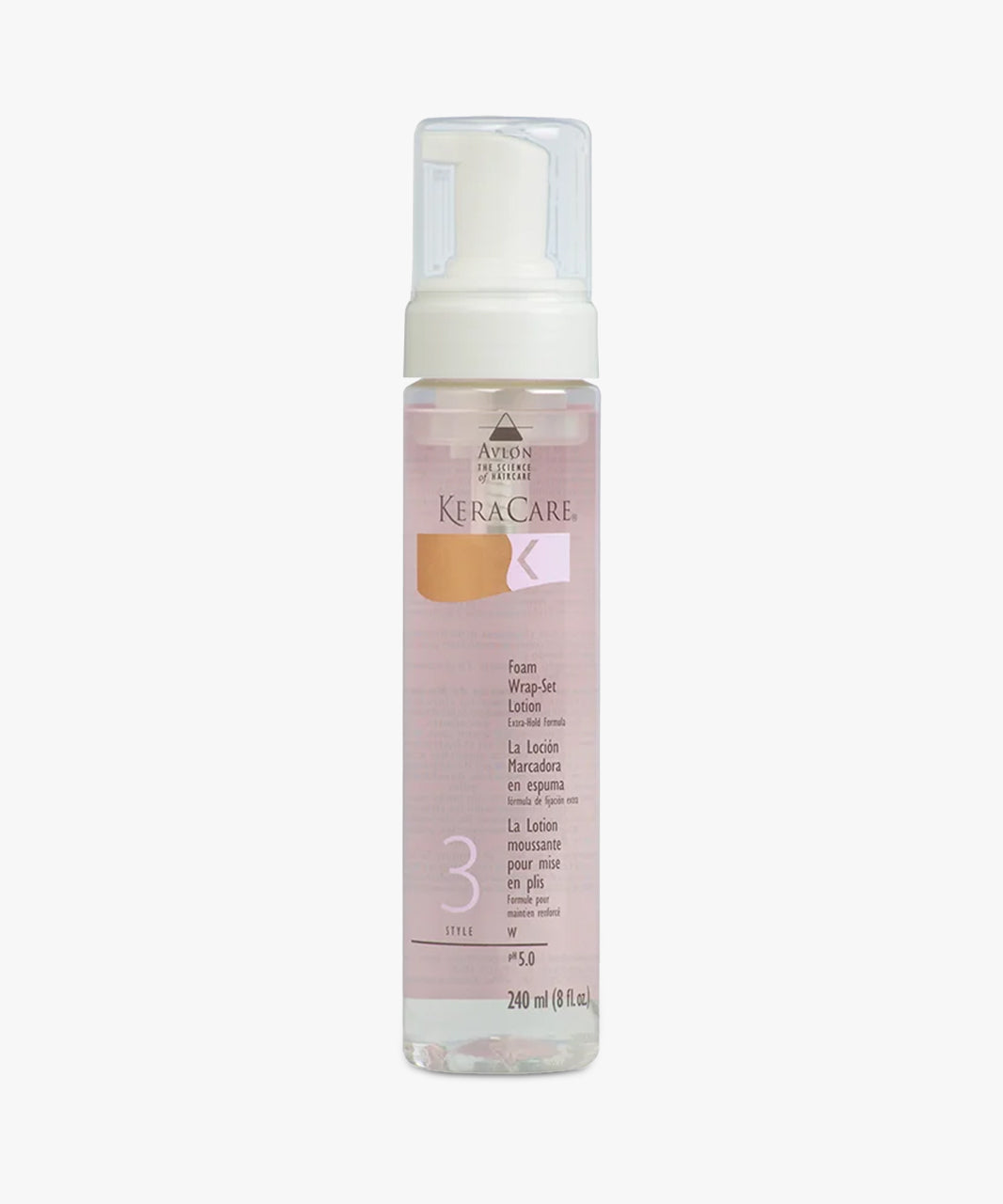 KeraCare Foam Wrap-Set Lotion (Extra Hold Formula) 240 ml