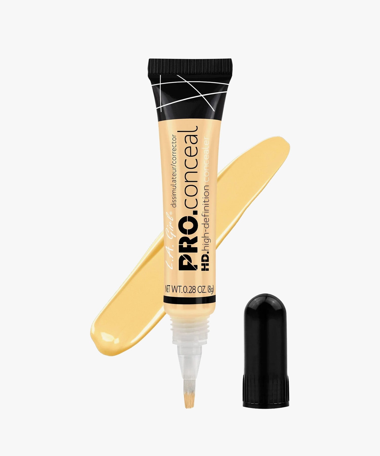 L.A. Girl Pro. Conceal #GC995 Light Yellow Corrector (Neutralizes Purple/Blue Tones)