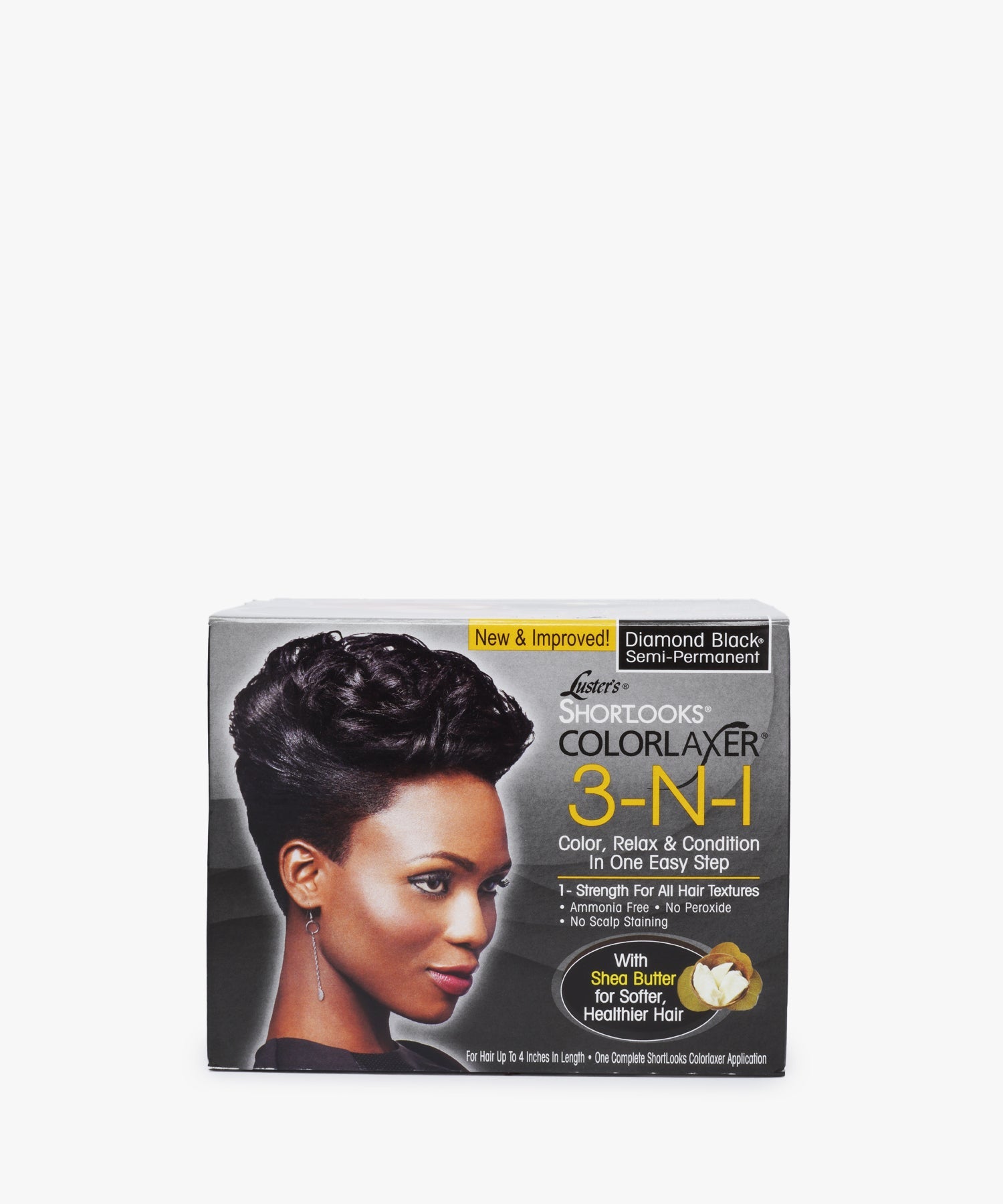 Luster's Shortlooks ColorLaxer 3-N-1 Black (1 Complete Application)