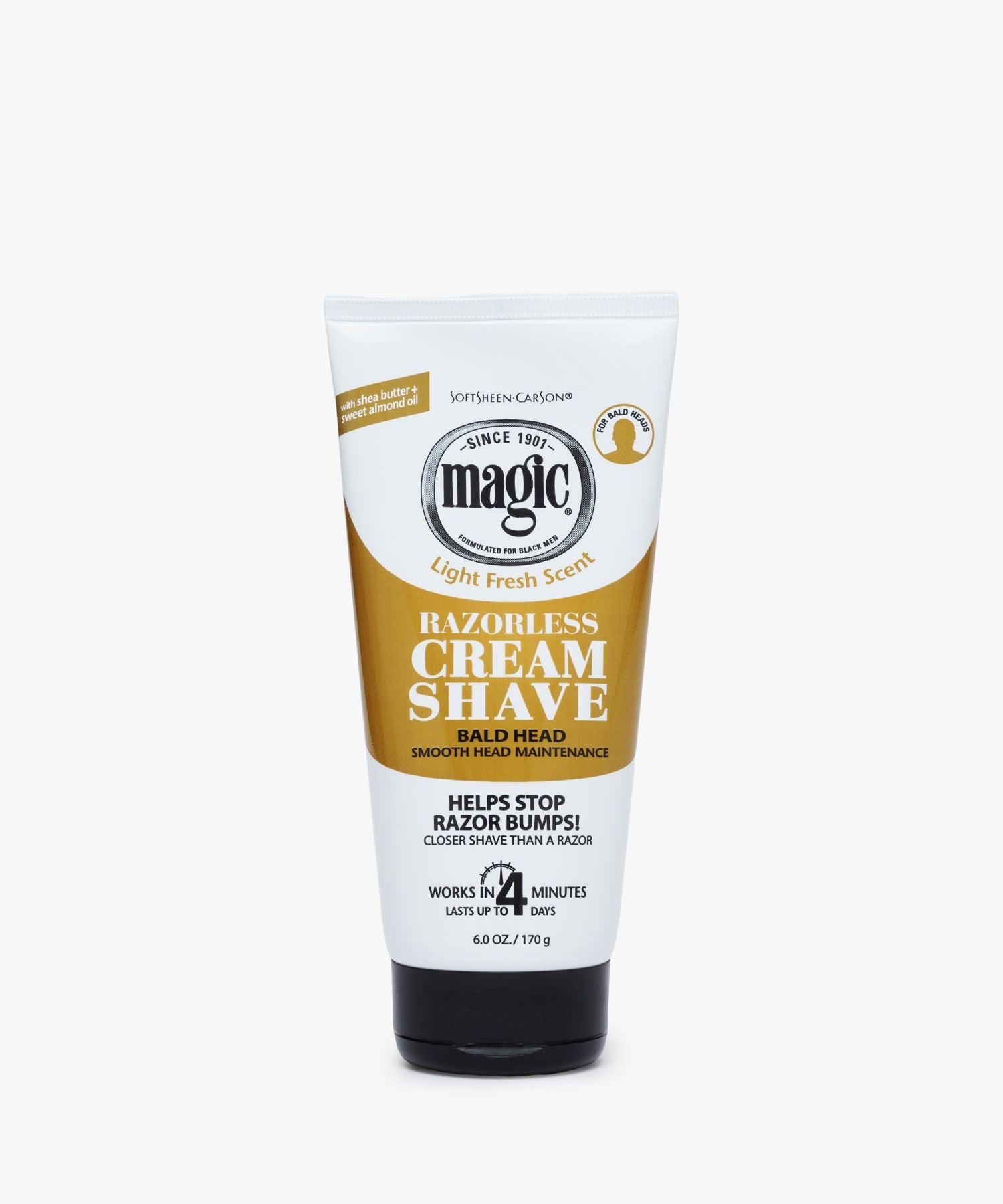 Magic Cream Shave Bald head #Gold 170 gr.