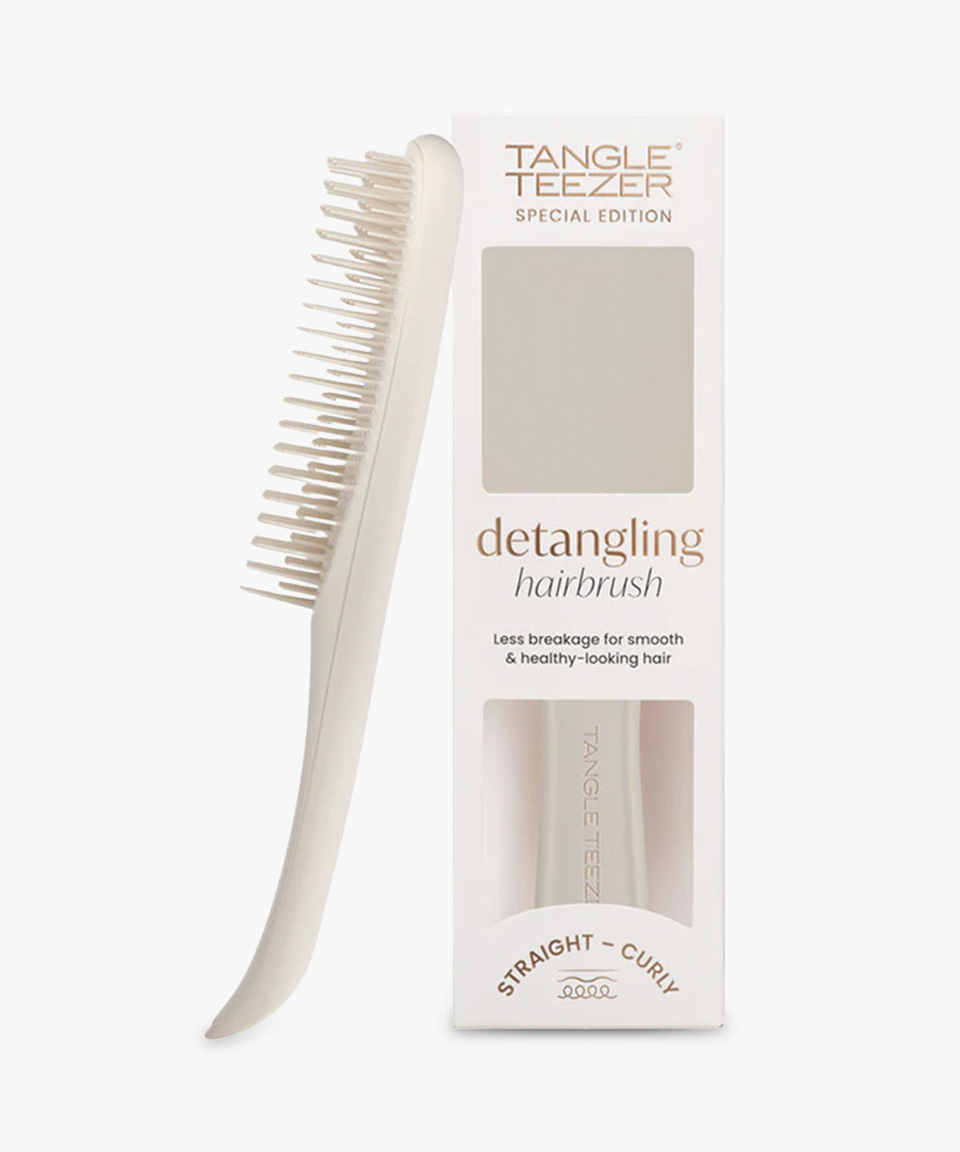 Tangle Teezer Special Edition Detangling Hairbrush (Straight-Curly) #Matte Pumice Grey