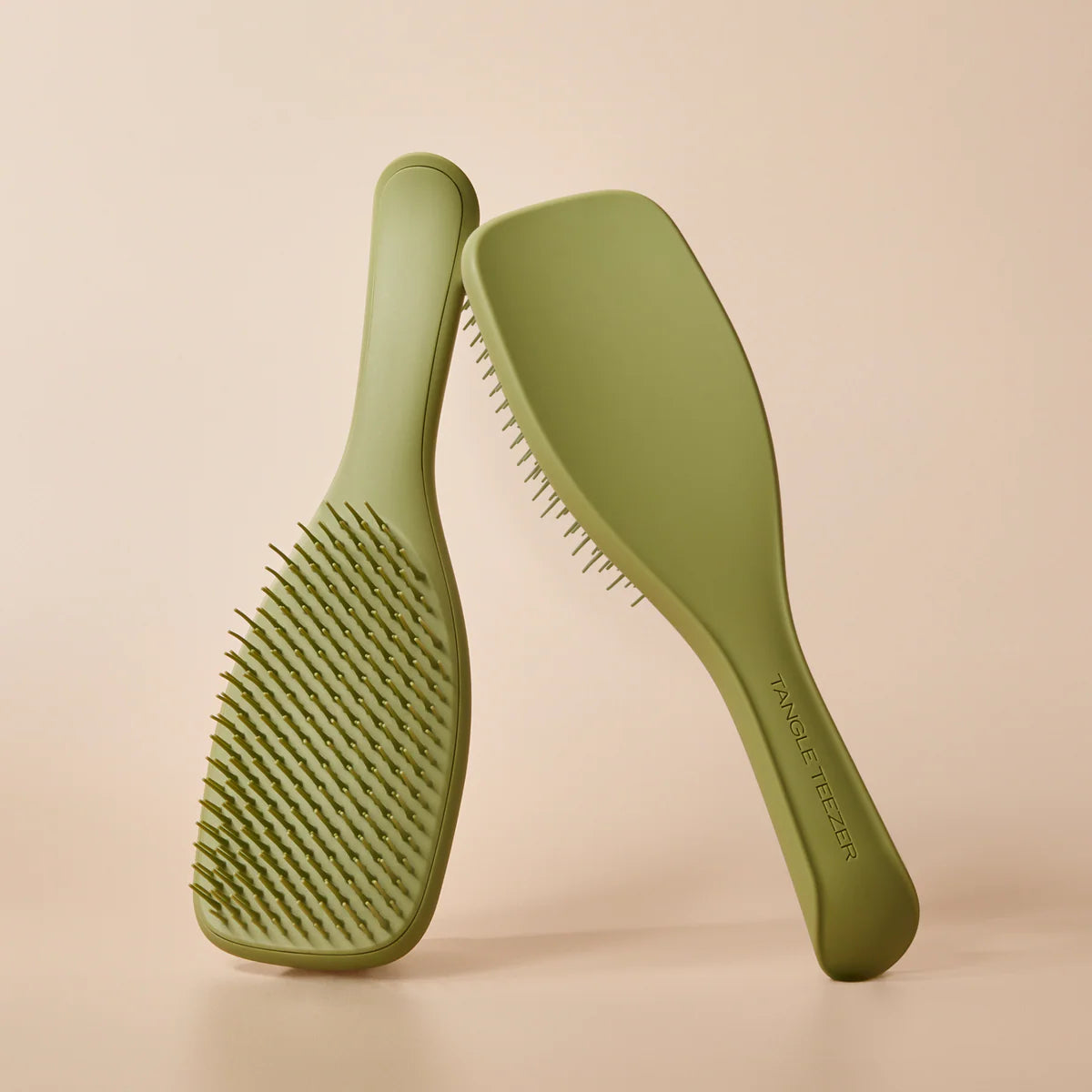 Tangle Teezer Special Edition Detangling Hairbrush (Straight-Curly) #Matte Olive Green