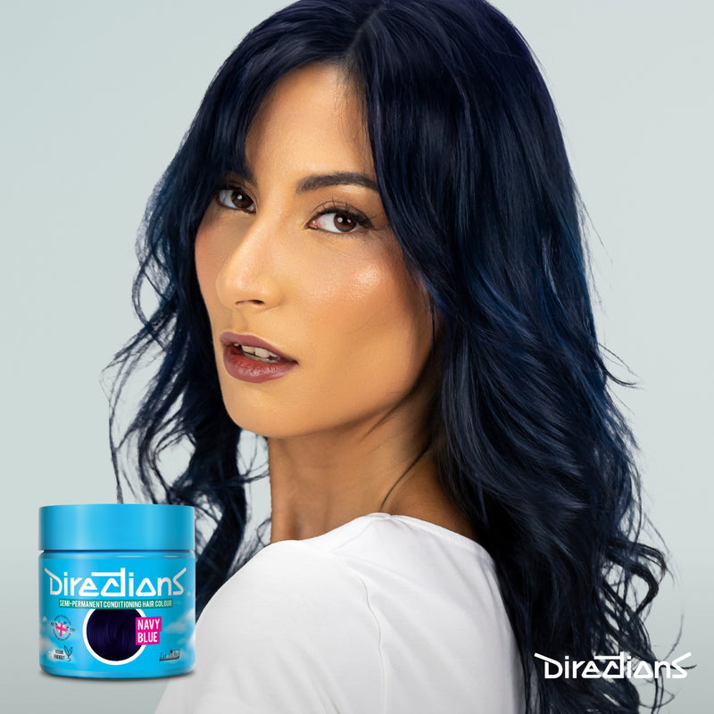Directions Color # Navy Blue 100 ml