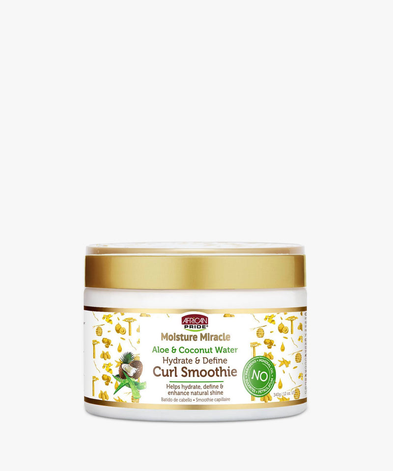 African Pride Moisture Miracle Aloe & Coconut Water Hydrate & Define Curl Smoothie 340 gr.