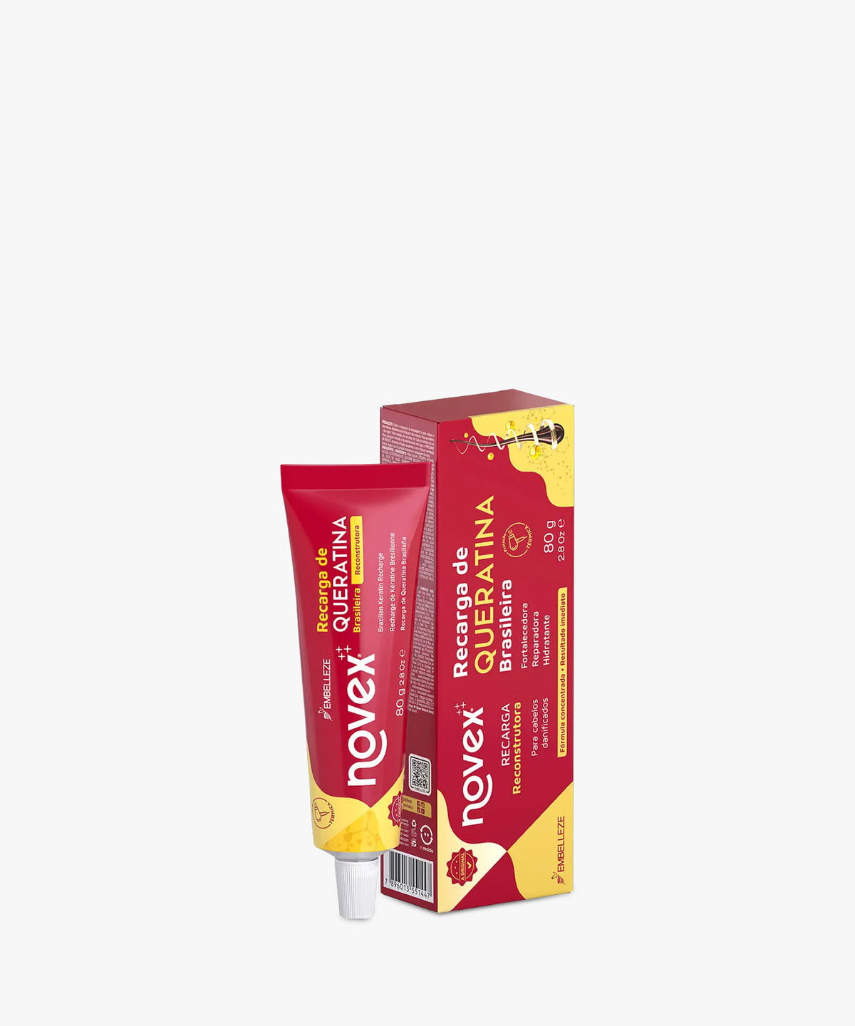 Novex Brazilian Keratin Recharge Hair Reconstructor 80 gr.