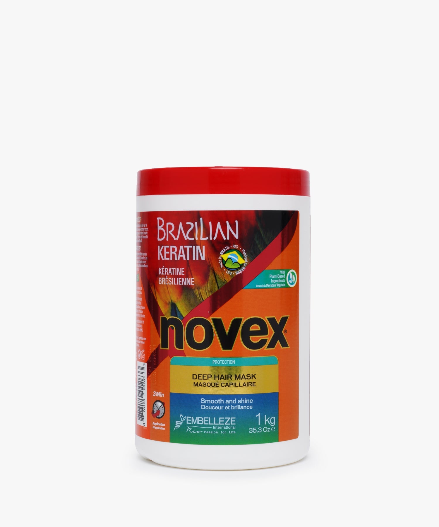 Novex Brazilian Keratin Deep Hair Mask 1 KG