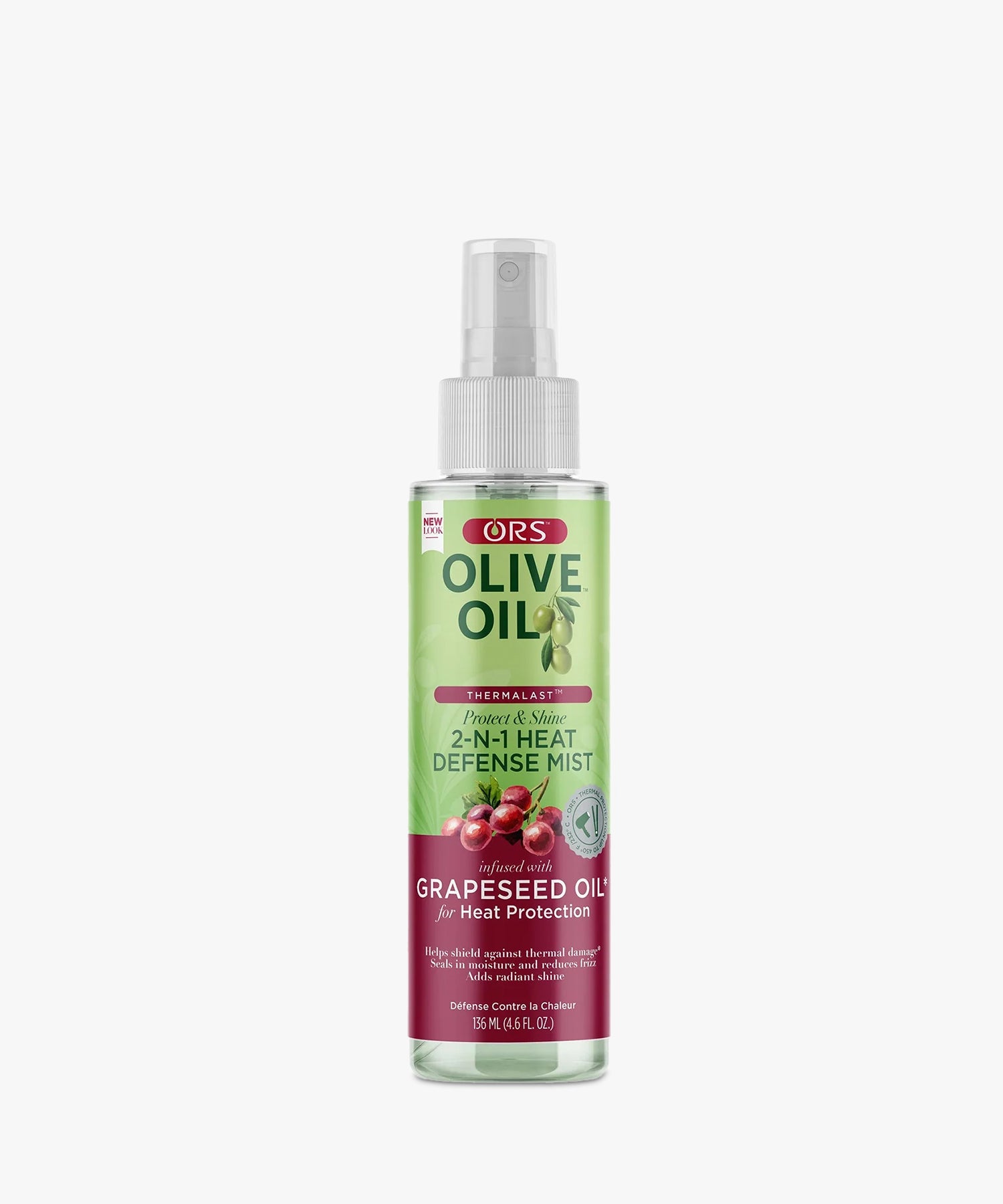 ORS Olive Oil Protect & Shine 2-N-1 Heat Defense Mist 136 ml