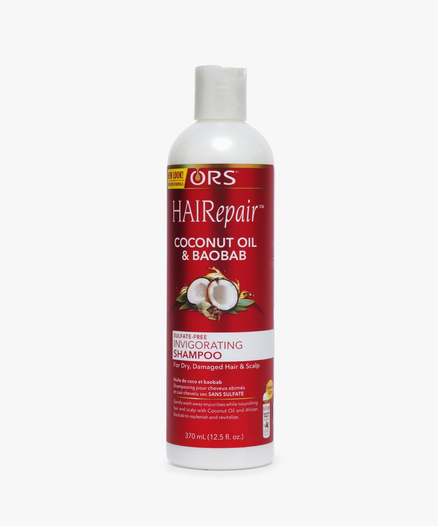 ORS Hairepair Coconut Oil & Baobab Invigorating Shampoo 370 ml
