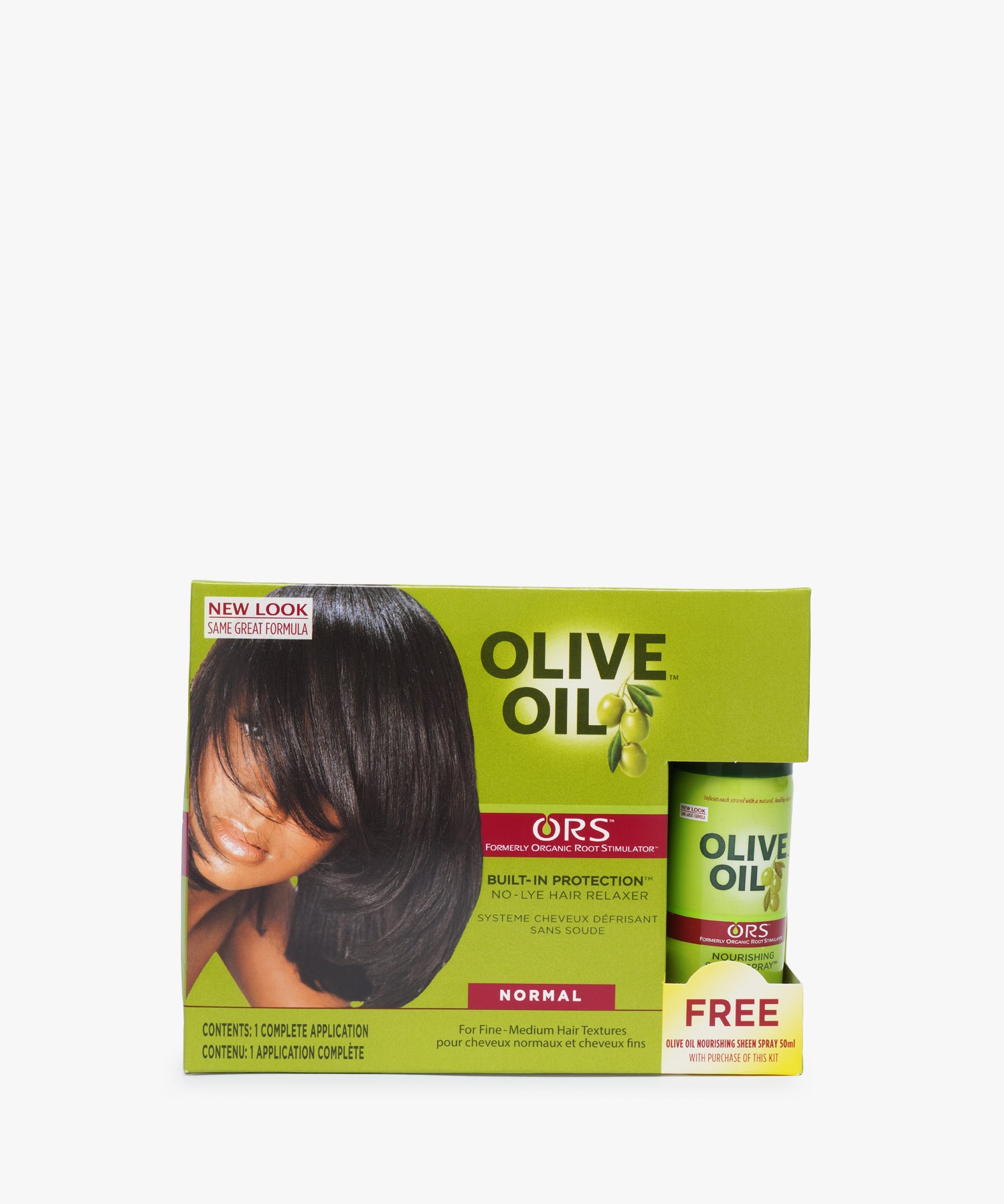 ORS Olive Oil No-Lye Hair Relaxer (Normal) (1 Complete Application)