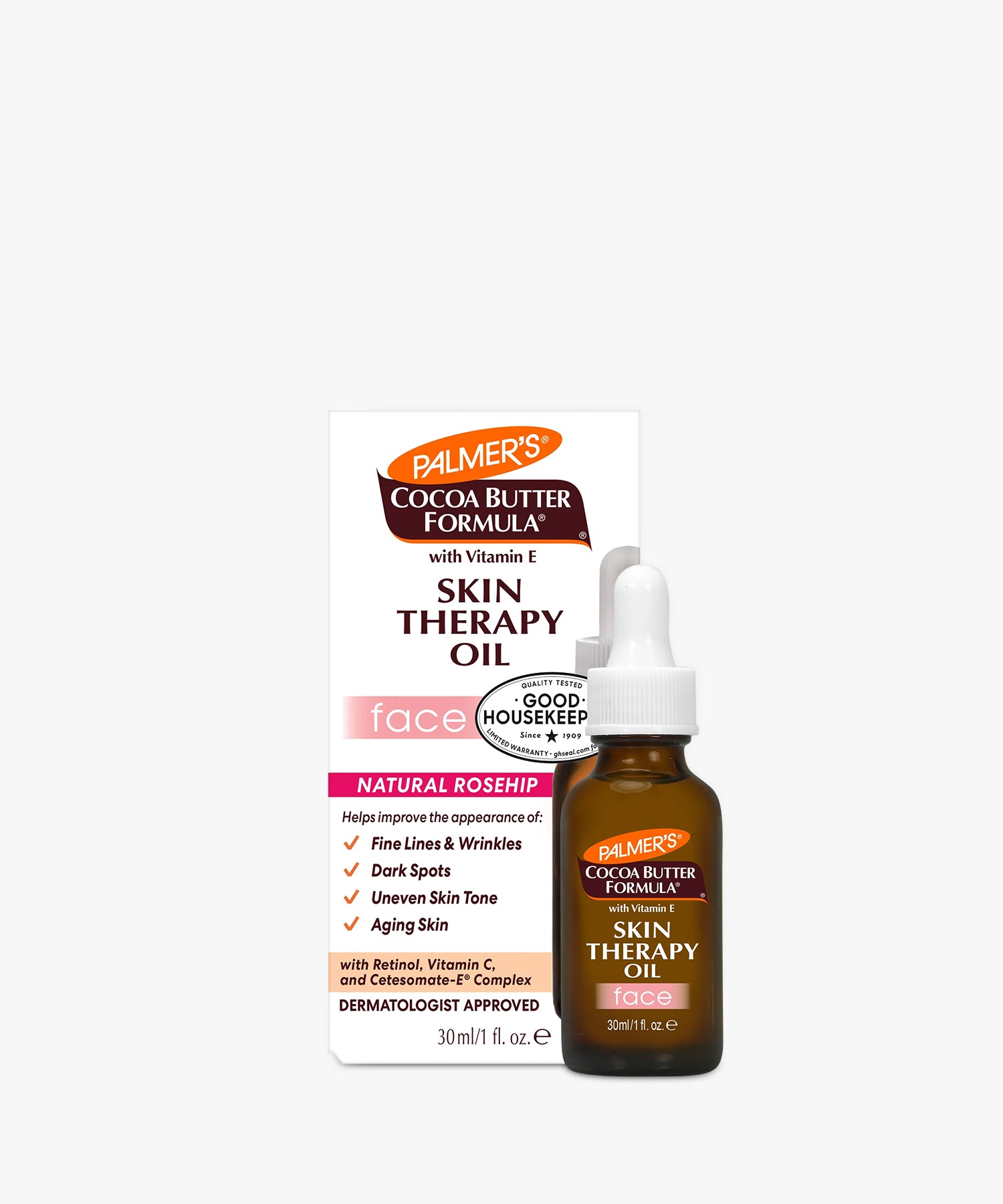 Palmer's Cocoa Butter Formula Skin Therapy Oil Face Natural Rosehip 30 ml