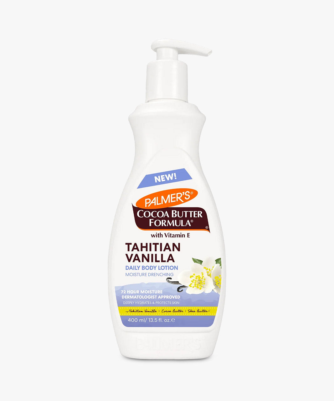 Palmer's Cocoa Butter Formula Tahitian Vanilla Daily Body Lotion 400 ml W/Pump