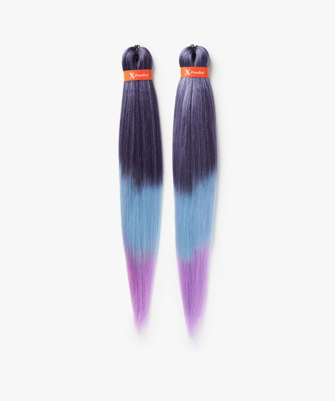 X-Pression Pre-Stretched vlechthaar kleur Blue Lavender